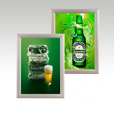 PORTA GRAFICA MARCO CLIP ALUMINIO FORMATO A1 (59.4*84.1 CMS) (C5)